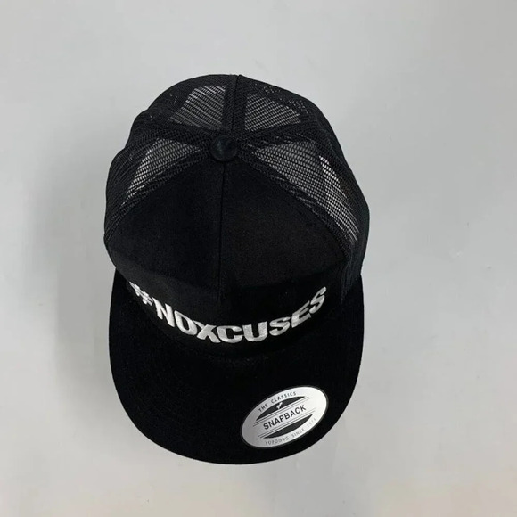 The Classics Men's #Noexcuses Mesh Trucker Snapback Baseball Hat NWT - Picture 5 of 7